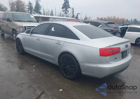 2014 Audi A6 3.0T Premium Plus из США, поврежденный, VIN WAUFGAFC0EN124662